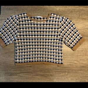 Zara Womens knitted top